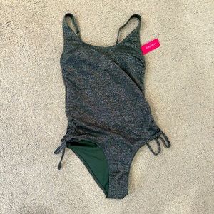 Sparkly One piece bathing suit, NEVER WORN!